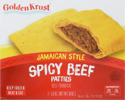 Golden Krust Spicy Beef Patty Turnover - 5 Oz - Image 2