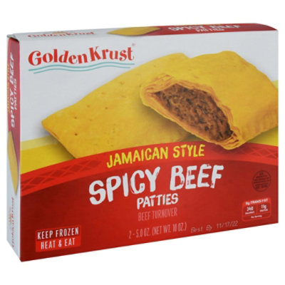 Golden Krust Spicy Beef Patty Turnover - 5 Oz - Safeway