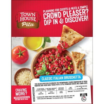 Town House Pita Oven Baked Crackers Sea Salt Lunch Snacks - 9.5 Oz - Image 8