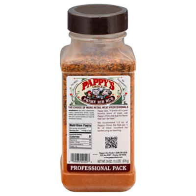Pappys Choice Seasoning Prime Rib Rub - 24 Oz - Image 3