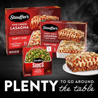 Stouffer's Family Size Cheesy Garlic Lasagna With Meat Sauce Frozen Meal - 35 Oz - Image 4