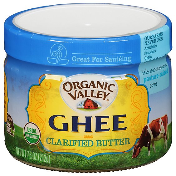 Organic Valley Ghee Clarified Butter - 7.5 Oz