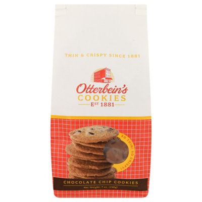 Otterbeins Cookies Chocolate Chip 8 Oz Albertsons