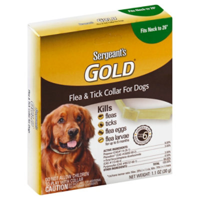 Sergeant's flea and tick collar best sale for dogs