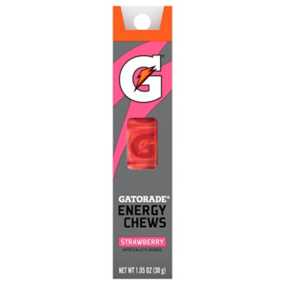 Gatorade G Series Energy Chews Prime Strawberry - 1 Oz