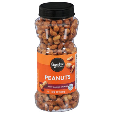 Signature SELECT Peanuts Honey Roasted - 16 Oz - Image 3