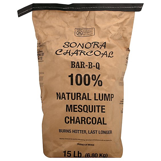 Sonora Charcoal Mesquite Bbq - 15 Lb