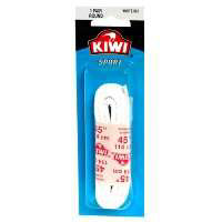 Kiwi Round Athletic White Laces - 1 Pair