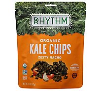 Rhythm Superfoods Kale Chips Zesty Nacho - 2 Oz