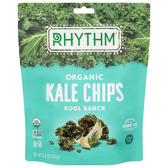 Rhythm Superfoods Kale Chips Kool Ranch - 2 Oz