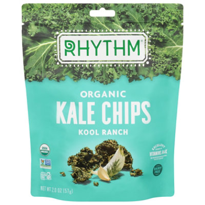 Rhythm Superfoods Kale Chips Kool Ranch - 2 Oz