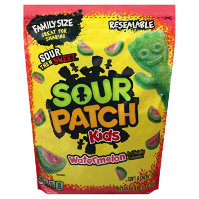 Sour Patch Kids Candy Soft & Chewy Watermelon - 1.9 Lb - Image 3