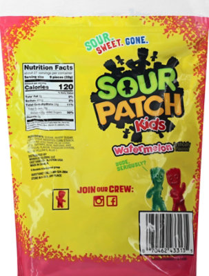 Sour Patch Kids Candy Soft & Chewy Watermelon - 1.9 Lb - Image 6