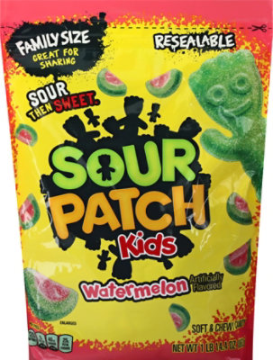 Sour Patch Kids Candy Soft & Chewy Watermelon - 1.9 Lb - Image 2