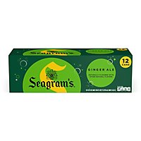 Seagrams Ginger Ale Soda Soft Drinks Fridge Pack Cans - 12-12 Fl. Oz. - Image 4