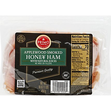 Primo Taglio Honey Applewood Ham - 16 Oz. - Image 2
