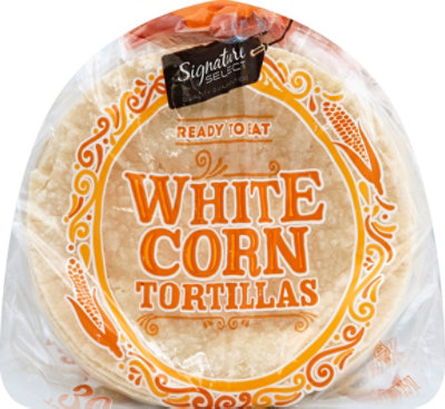 Signature SELECT White Corn Tortillas 30 Count - 25 Oz - Image 2