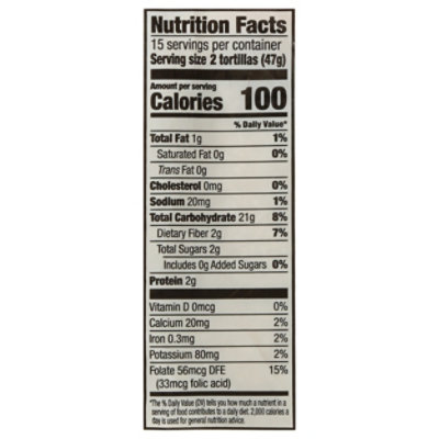 Signature SELECT White Corn Tortillas 30 Count - 25 Oz - Image 3