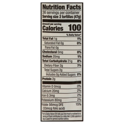 Signature SELECT White Corn Tortillas  Bag 72 Count - 60 Oz - Image 3