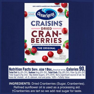 Ocean Spray Craisins Snack Pack - 6-1 Oz - Image 4