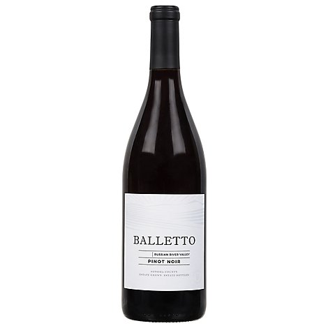 Balletto Pinot Noir Russian River Wine - 750 Ml