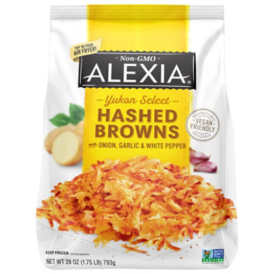 Alexia Yukon Select Hashed Browns With Onion Garlic & White Pepper - 28 Oz - Image 3