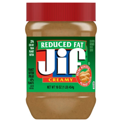 Jif Peanut Butter Creamy Reduced Fat - 16 Oz - Image 2