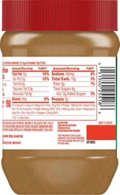 Jif Peanut Butter Creamy Reduced Fat - 16 Oz - Image 5