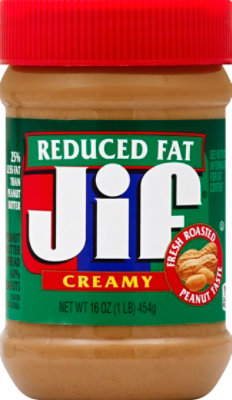 Jif Peanut Butter Creamy Reduced Fat - 16 Oz - Image 2