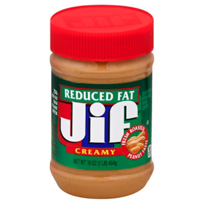 Jif Peanut Butter Creamy Reduced Fat - 16 Oz - Image 1