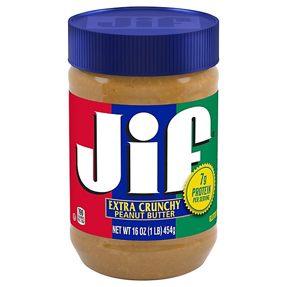Jif Peanut Butter Extra Crunchy - 16 Oz