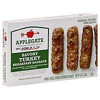 Applegate Natural Savory Turkey Breakfast Sausage Frozen - 7oz - Image 1