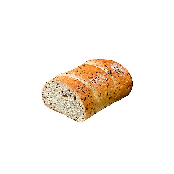 Bakery Bread Xl Rye Seeded Half Loaf