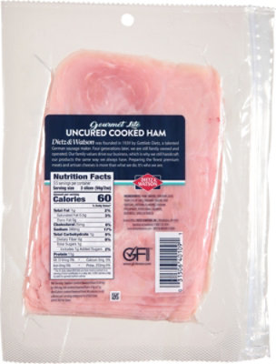 Dietz & Watson Gourmet Lite Cooked Ham - 7 Oz - Image 6