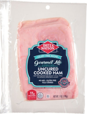 Dietz & Watson Gourmet Lite Cooked Ham - 7 Oz - Image 2