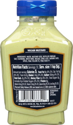 Dietz & Watson Mustard Wasabi - 9 Oz - Image 6