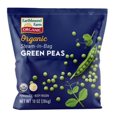 Earthbound Farm Organic Peas Green - 10 Oz
