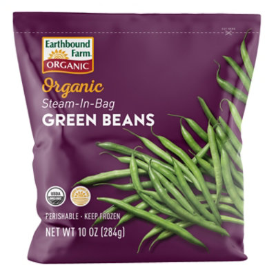 Earthbound Farm Organic Beans Green Whole - 10 Oz