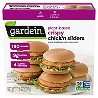 Gardein Plant Based Vegan Frozen Chicken Sliders 4 Count - 11.3 Oz - Image 2