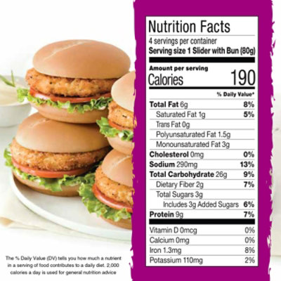 Gardein Plant Based Frozen Crispy Chick'n Sliders -4-11.3 Oz - Image 4