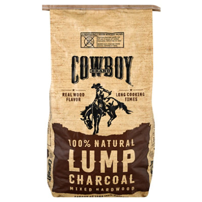 Cowboy Brand Lump Charcoal Hardwood - 20 Lb - Image 1