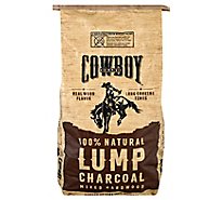 Cowboy Brand Lump Charcoal Hardwood - 20 Lb
