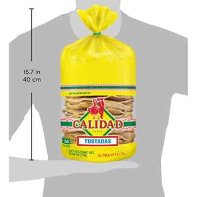 Calidad Yellow Tostadas Caseras - 20 Count - Image 6