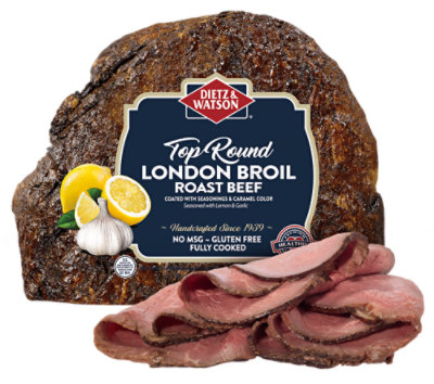 Dietz & Watson London Broil Roast Beef - 0.50 Lb. - Image 1