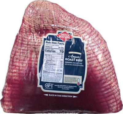 Dietz & Watson Beef Roast Beef Premium Angus - 0.50 LB - Image 6