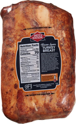 Dietz & Watson Turkey Breast Bacon Lovers - Image 5