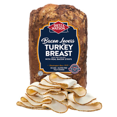 Dietz & Watson Turkey Breast Bacon Lovers - Image 1