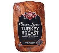 Dietz & Watson Turkey Breast Bacon Lovers - 0.50 LB