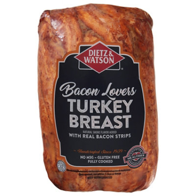Dietz & Watson Turkey Breast Bacon Lovers - 0.50 LB
