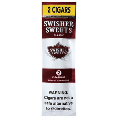 Swisher Sweets Cigarillos Regular - 2 Count - Image 2